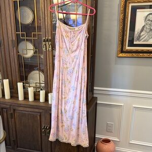 Vintage 90’s Liz Claiborne Pink Floral Dress